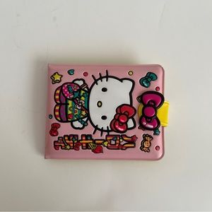 Sanrio Hello Kitty Japan Wallet Pink Vinyl Bifold Wallet